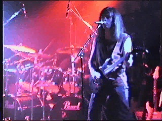 Karl during 1995 tour